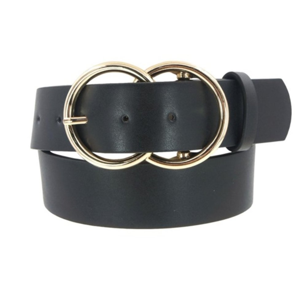 Thick Double Ring Belt